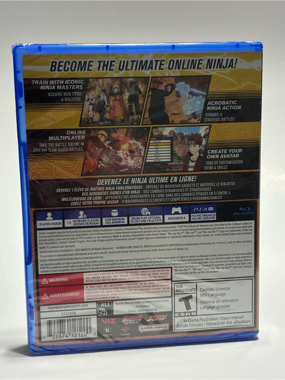 PS4 Naruto to Boruto: Shinobi Striker - PlayStation 4 - BRAND NEW SEALED